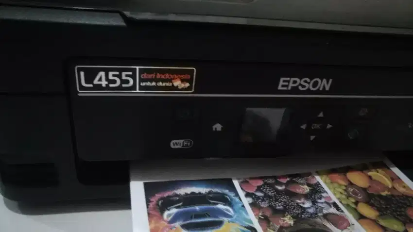 Jual printer epson L 455 wi-fi, print, scan, copy  dan garansi.