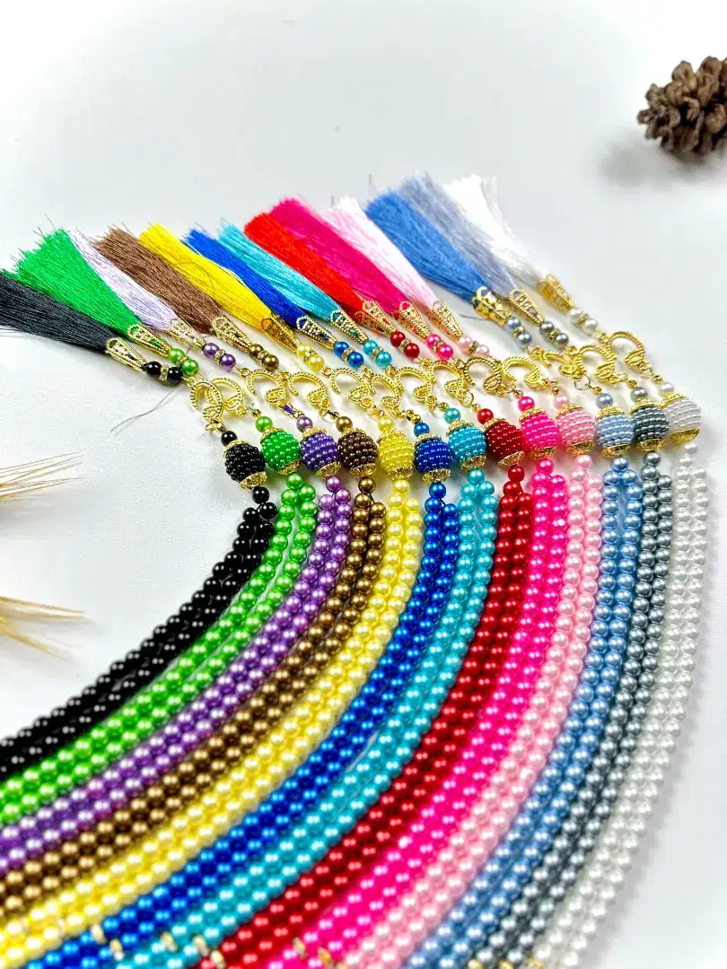 Grosir Tasbih Mutiara 99 Butir Biji | Souvenir Oleh Oleh Haji Umroh