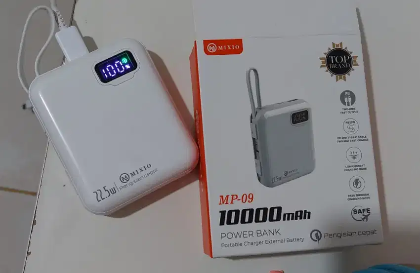 Powerbank Mixio MP 09 Mini Fast Charging Android dan iPhone
