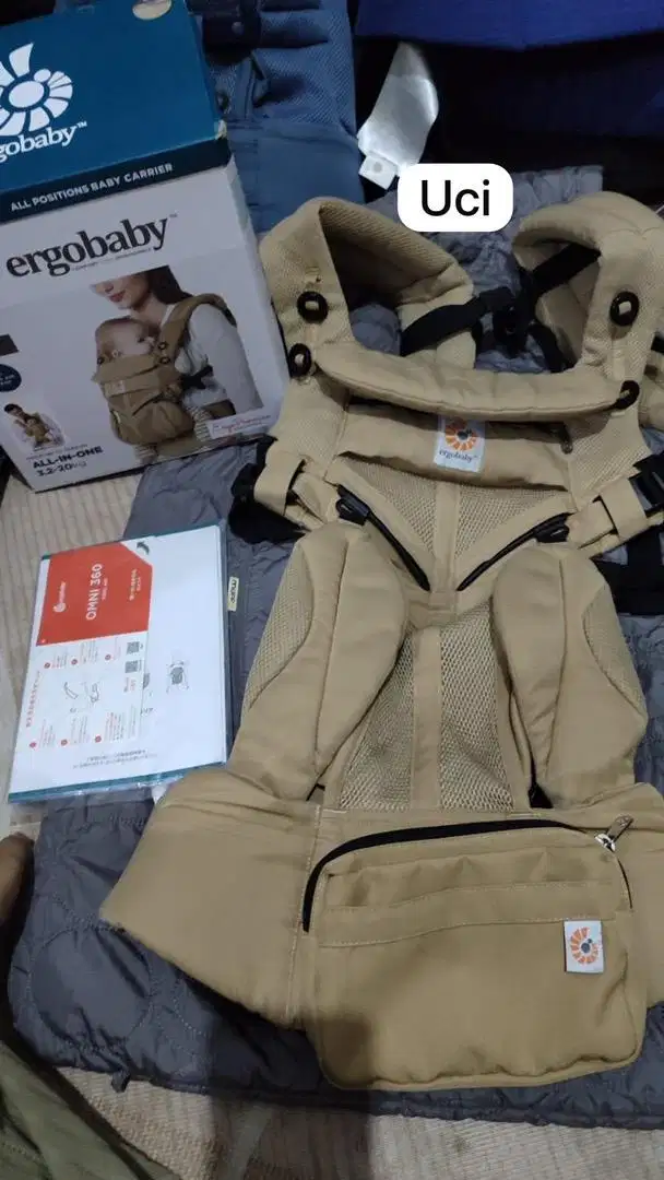 preloved ergobaby airmesh