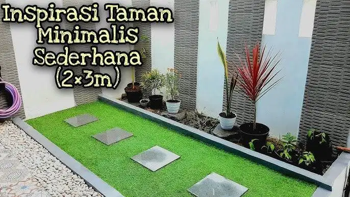 TAMAN MINIMALIS SEDERHANA