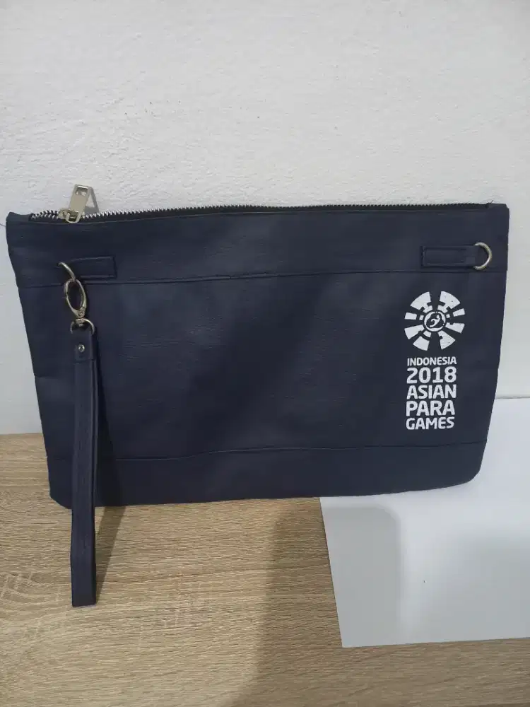 Tas dompet asean games warna biru navi
