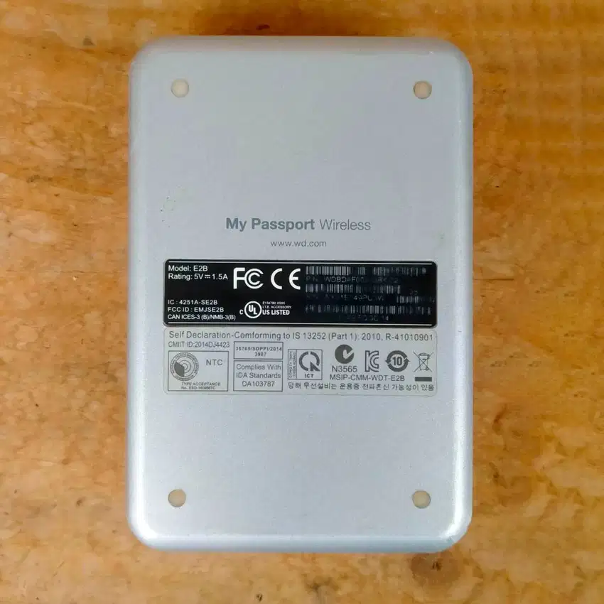HDD 2TB WD My Passport Wireless Harddisk Eksternal Original