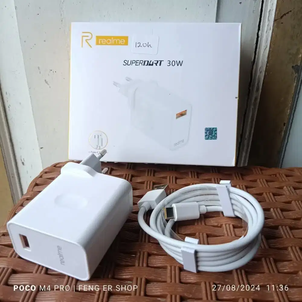 Charger Realme/Oppo 30watt ( Super VOOC )