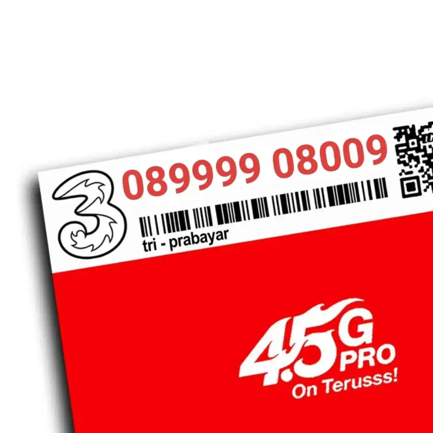 Nomor Cantik Tri Varian 3 Angka