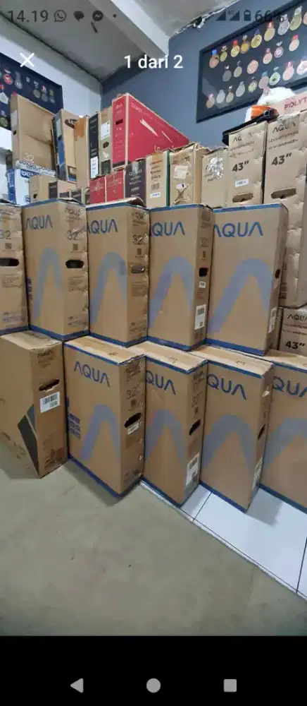 Dibeli tv bekas LED lcd plasma kondisi normal+ minus harga bersaing