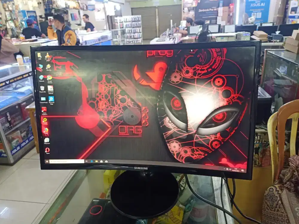 Jual Monitor SAMSUNG CURVED Melengkung 24inch HDMI FHD 
Second Normal