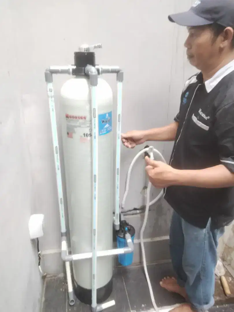 Alat filter saringan air pompa sumur bor tanah/PDAM PAM kotor keruh dl