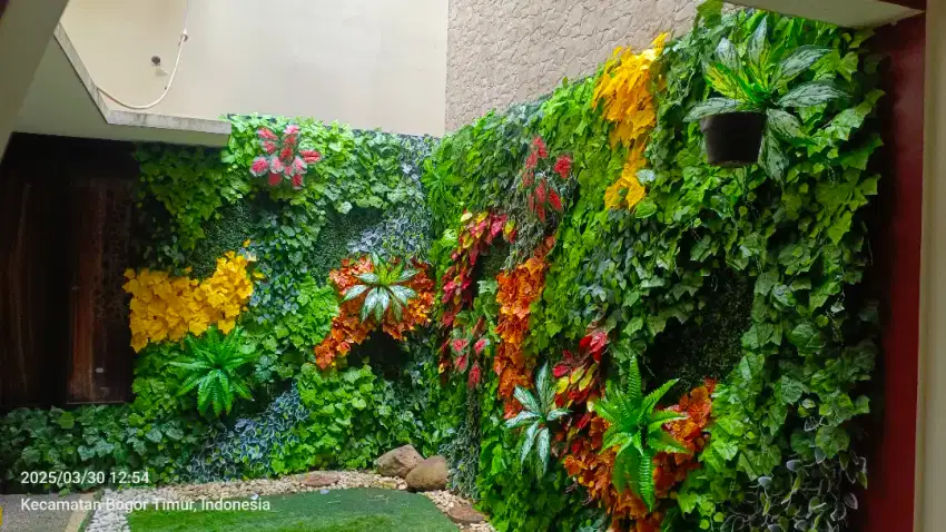 Vertikal garden sintetis/plastik