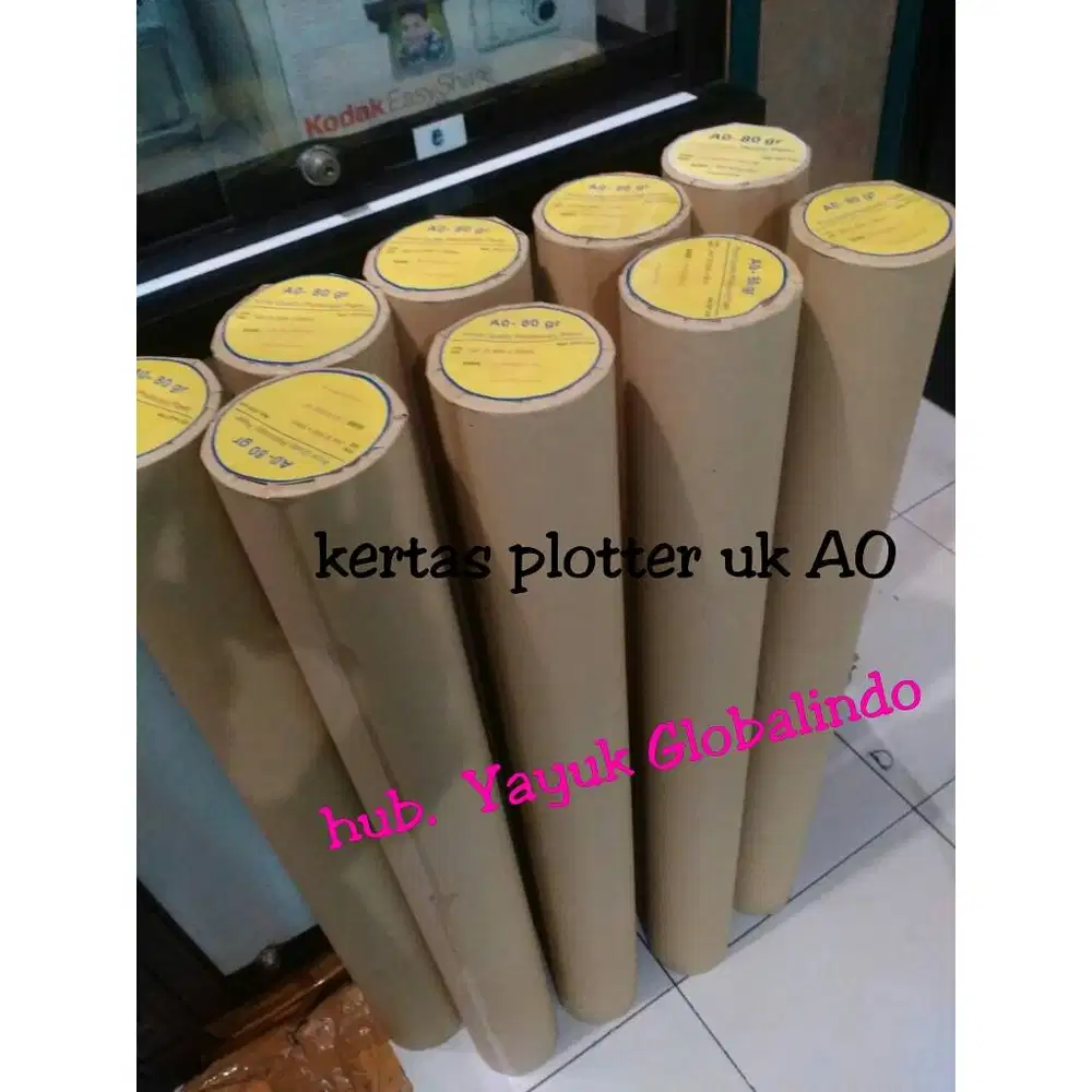 READY STOK Paper kertas hvs roll A0 90cm 50m - Yayuk globalindo