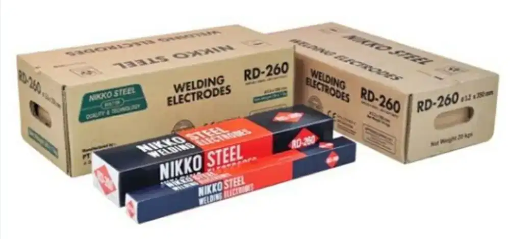 Jual kawat las RD 460 2,6 mm dan ukuran mm lain nya