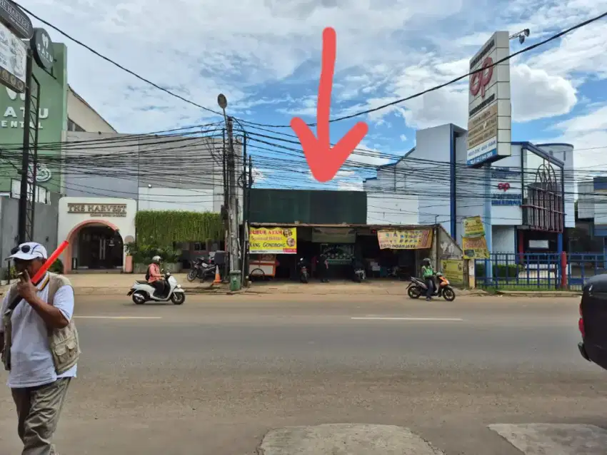 Lokasi Usaha Strategis - Disewakan, Siap Dibangun di Jatiwaringin Raya