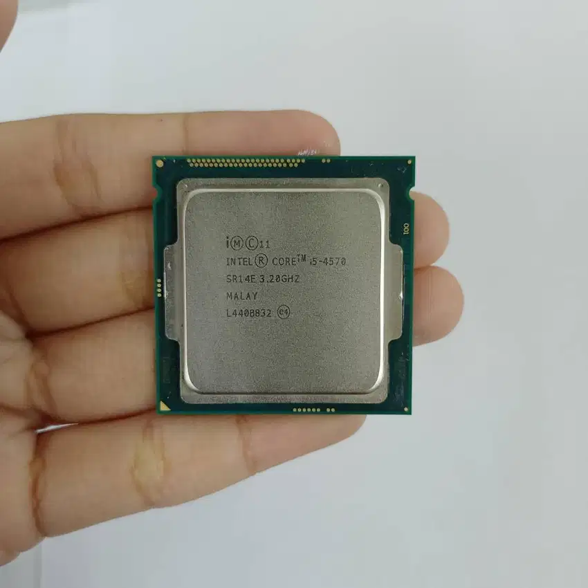 intel core prosesor CPU  i5 4570 gen4 haswell ddr3 mulus like new
