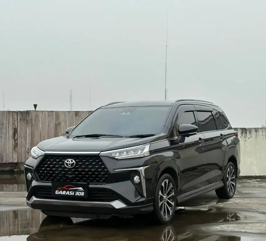 Toyota All New Veloz Q CVT TSS AT 2022 Hitam Depok plat  genap