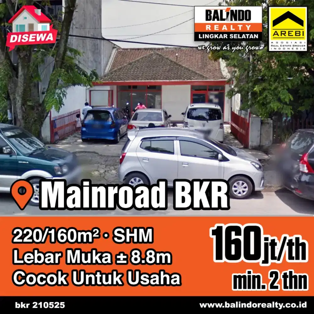 Di Sewakan Mainroad BKR Strategis