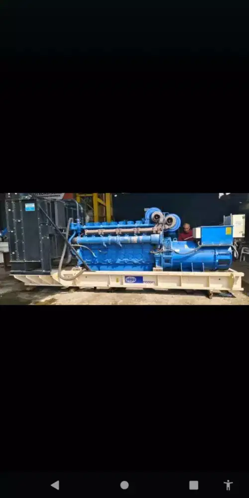 Jual genset bekas perkins fgwilson 1000 kva