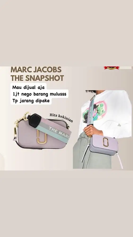 Tas Marc jacobs the snapshot