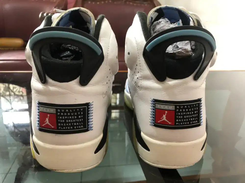 Sepatu nike Air Jordan 6 “UNC” (University Blue)