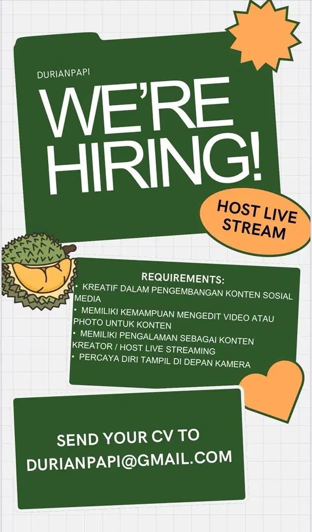 CONTENT CREATOR / HOST LIVE STREAM