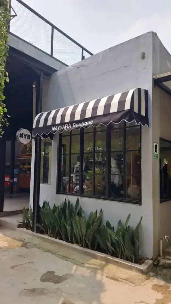 Kanopi awning kain anti air dan waterprofff