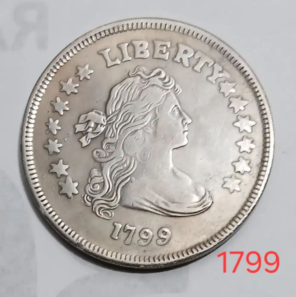 Uang Coin Liberty USA 1799.