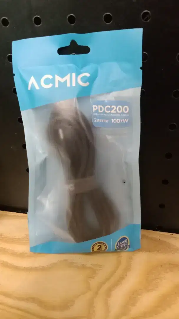 ACMIC PDC200 
Power Delivery (PD) Cable USB Type C to USB Type C - 2M