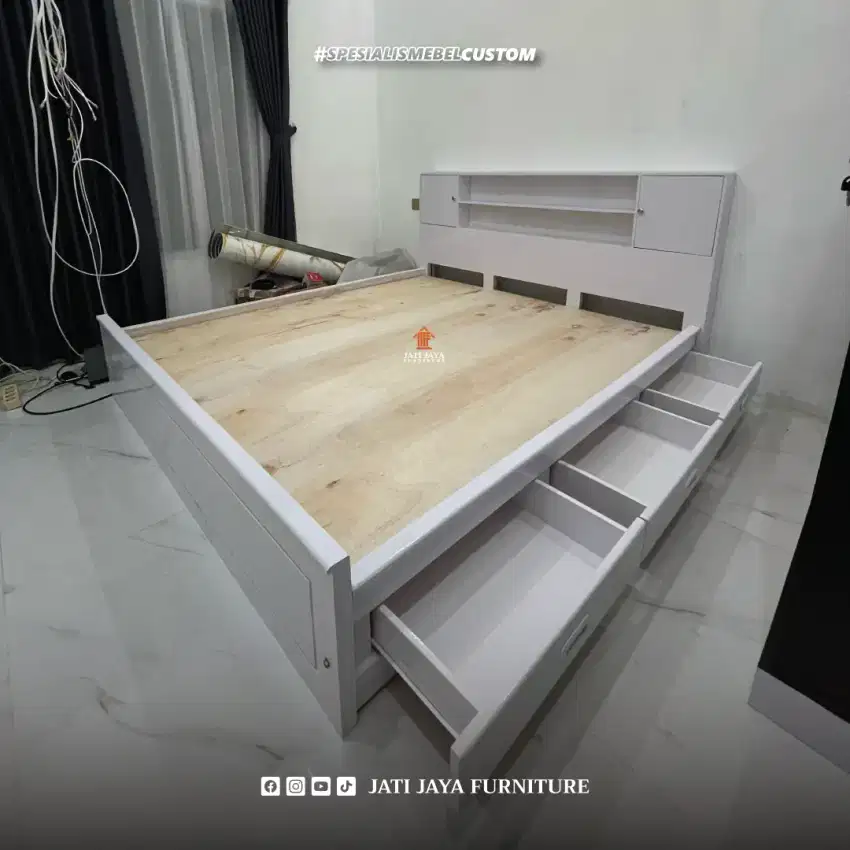 Dipan Murah tapi mewah / Dipan Kayu Putih / Dipan Minimalis / Dipan