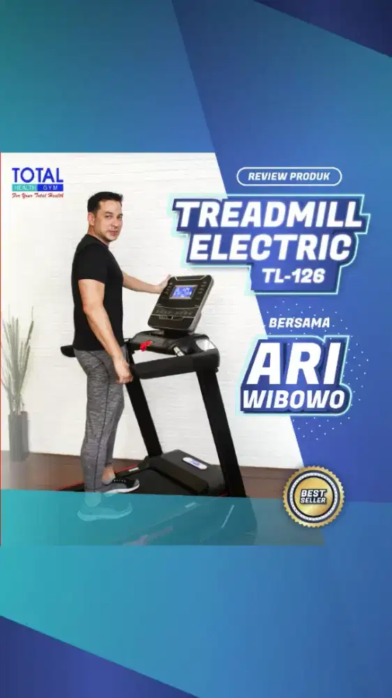 Treadmill elektrik tipe 126/4 hp