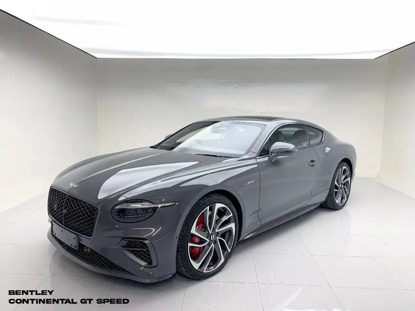 BENTLEY CONTINENTAL GT SPEED 4.0L V8 HYBRID GRAVITY GREY ON GREY 2025