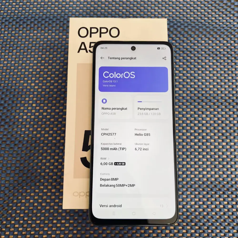 OPPO A58 6/128 mulus
