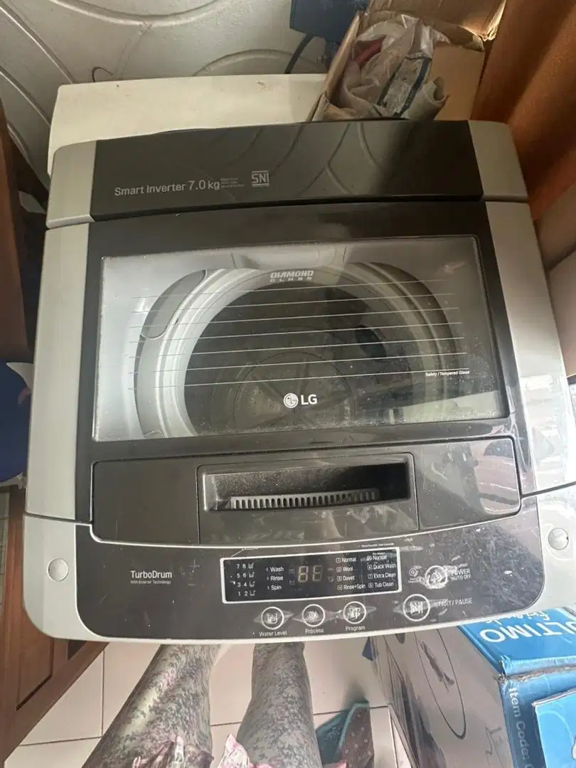 Mesin Cuci LG Top Loading 7 Kg (Lengkap)