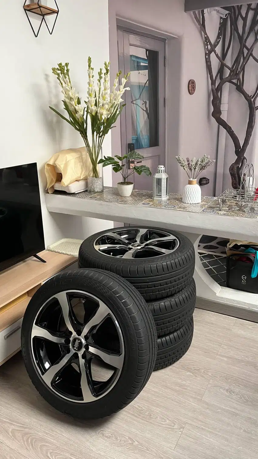 VELG HSR TULEHU R17 + BAN ACCELERA 205/50 R 17