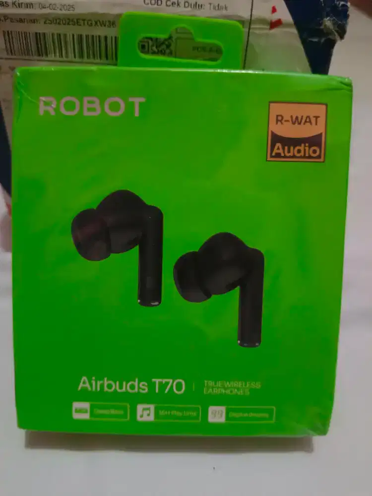 Jual Headset baru Bluetooth Robot tws airbuds T70 Superbass
