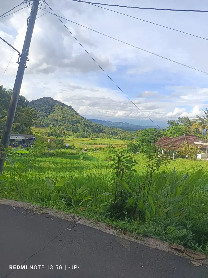 Tanah View Cantik Merapi Merbabu