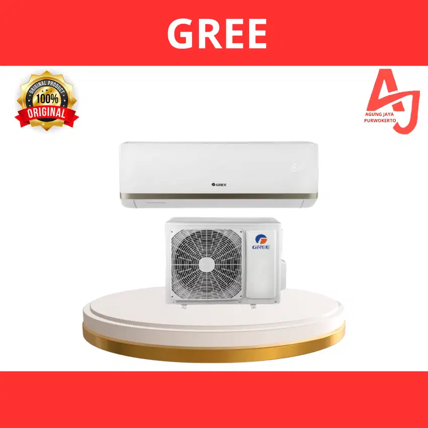 AC GREE PENDINGIN RUANGAN 1/2 PK 0,5 PK GWC-05MOO5A UNIT ONLY
