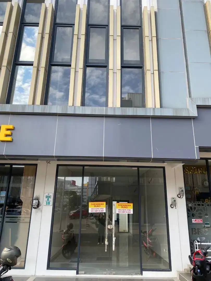 DISEWAKAN RUKO DI MADISON SQUARE KOTA WISATA CIBUBUR