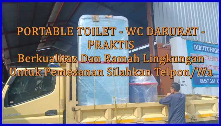 WC UMUM /TOILET PORTABLE/ TOILET PROYEK/ WC PORTABLE/ PORTABLE TOILET