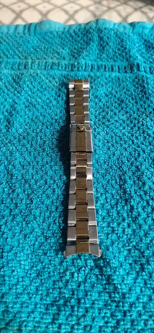 Rantai Rolex7835 With 455 EndLinks TwoTone 17mm Datejust-Preloved 90%