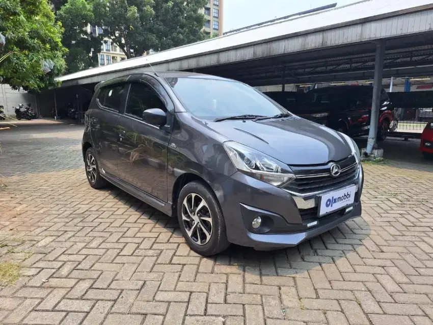TDP Rendah Daihatsu Ayla 1.2 R Bensin-MT 2019 Abu CSIEB