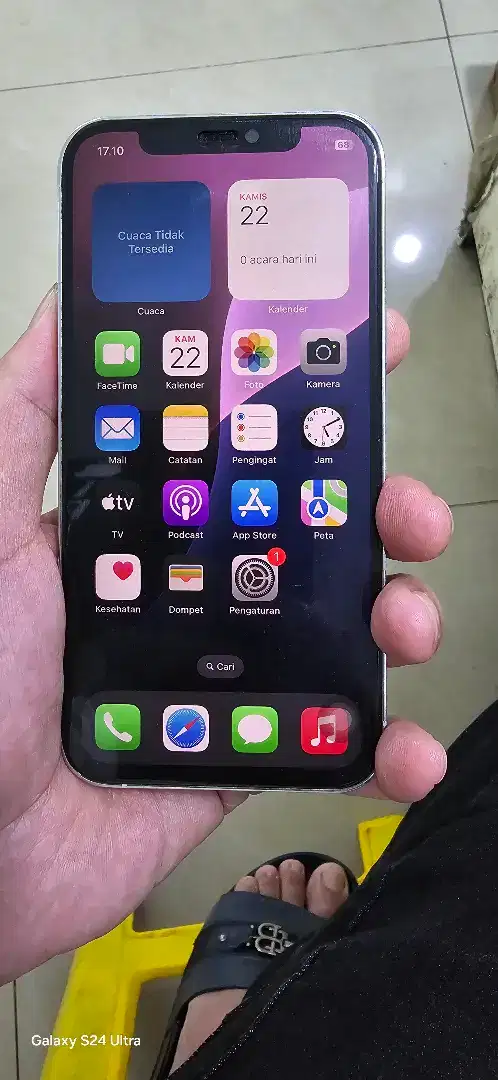 Iphone 12 pro 128gb second inter mulus