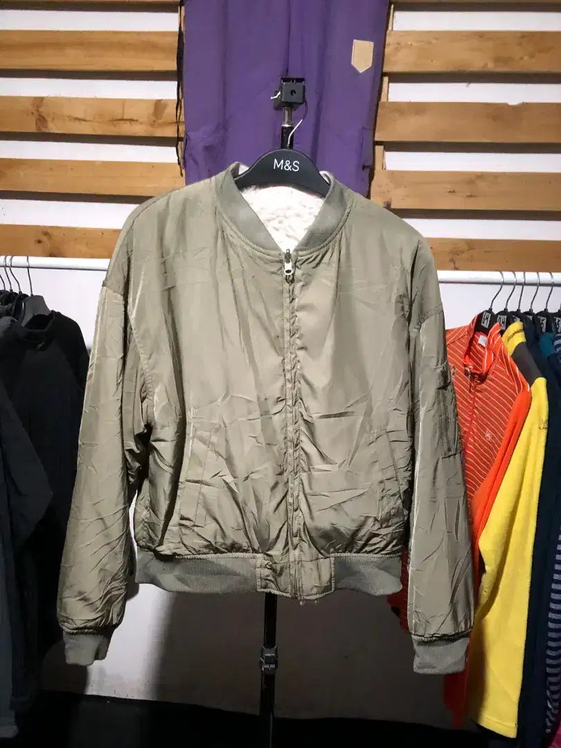 Jaket Bomber Sherpa