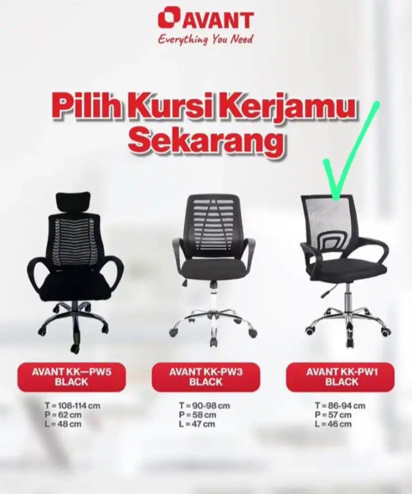 Kursi putar hidrolis