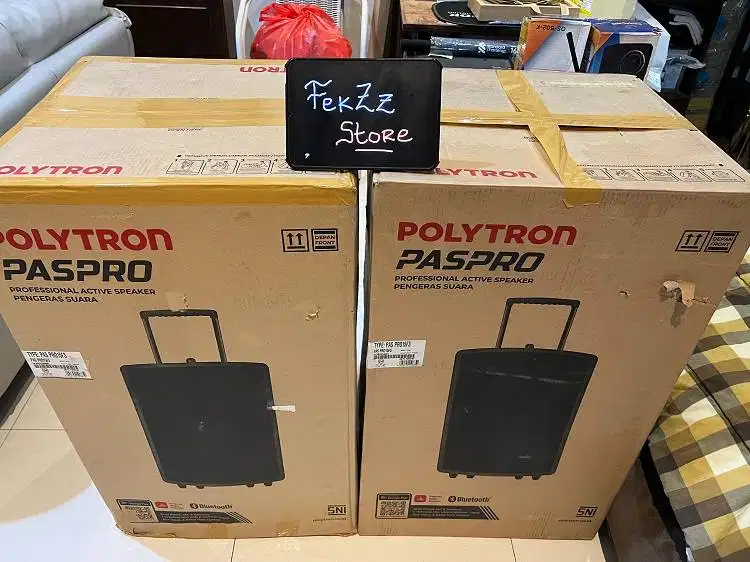 Speaker Aktif Polytron 15F3 NEW include Standing - Cuma 2 unit !