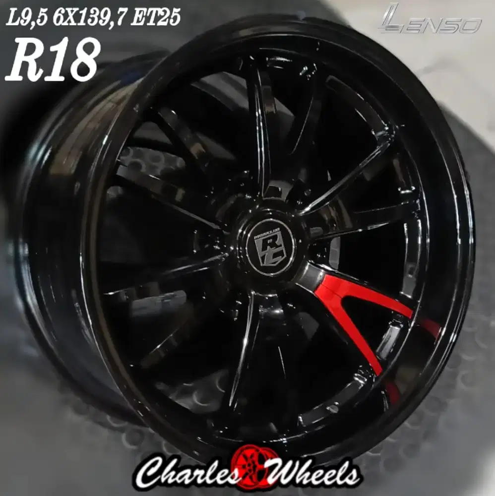 Jual velg for sale murah r18 6x139,7 pajero fortuner dll