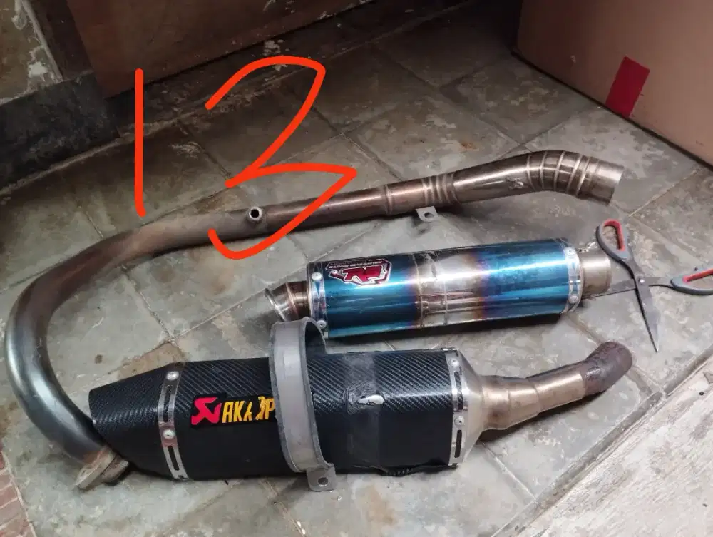 Knalpot R9 ORI untuk Ninja 250