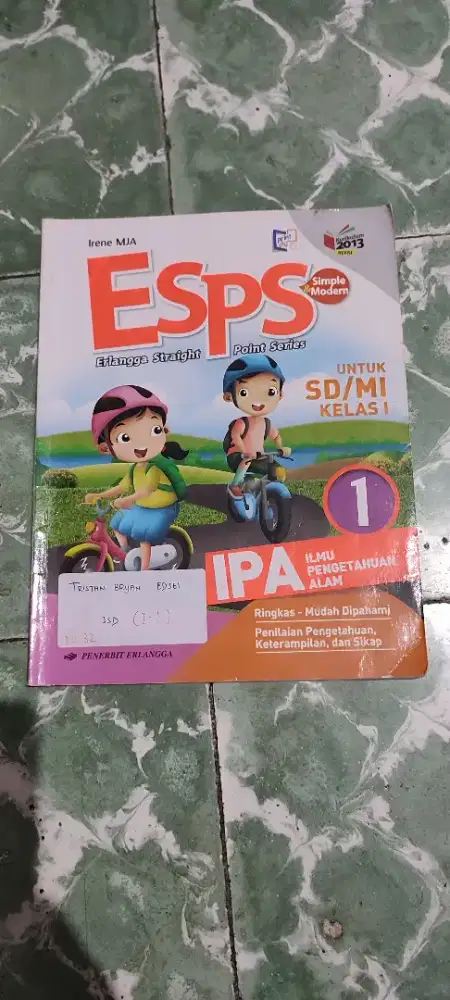 BUKU IPA KELAS 1SD