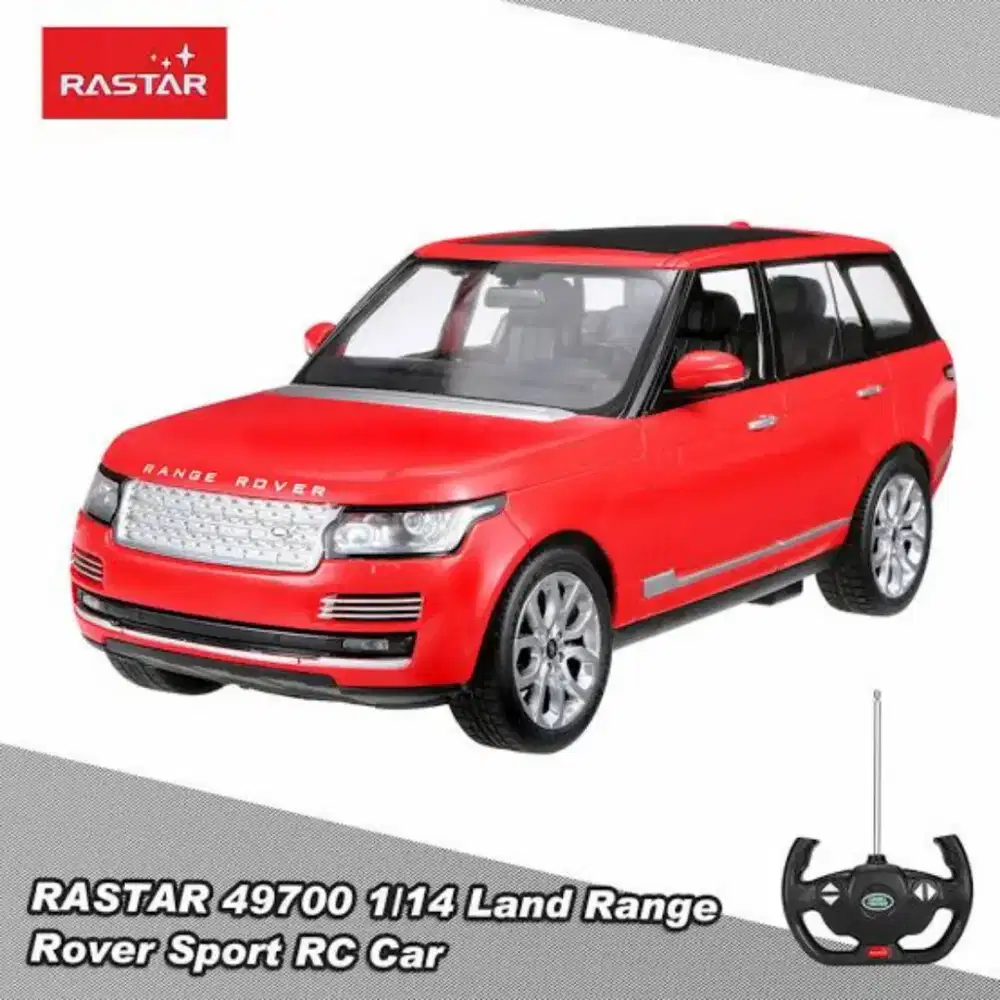 Rastar 1:14 Range Rover Sport Red Merah RC Remote Control Miniatur Toy