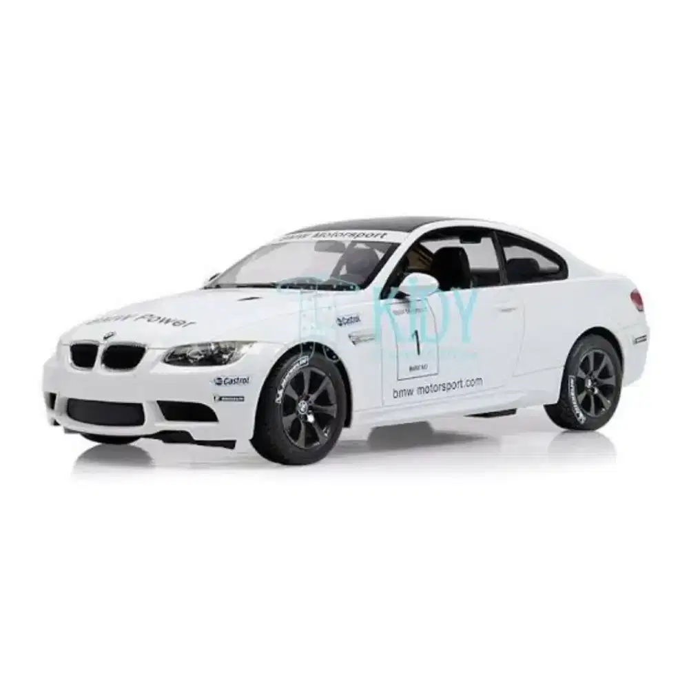 Rastar 1:14 BMW M3 White Putih RC Remote Control Miniatur Mainan Mobil