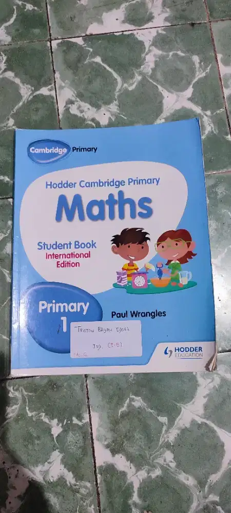 BUKU MATH KELAS 1 SD