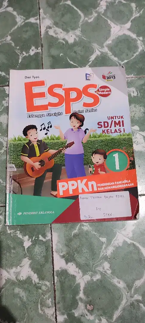 BUKU PPKN KELAS 1SD